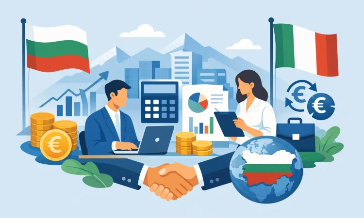 Contabilità società bulgara per italiani