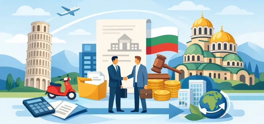 Costituire una SRL bulgara da Italia