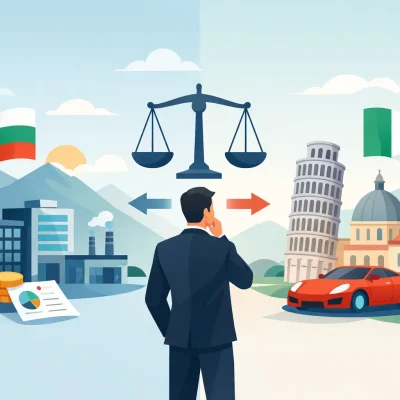 Bulgaria company vs Italy company: cosa conviene