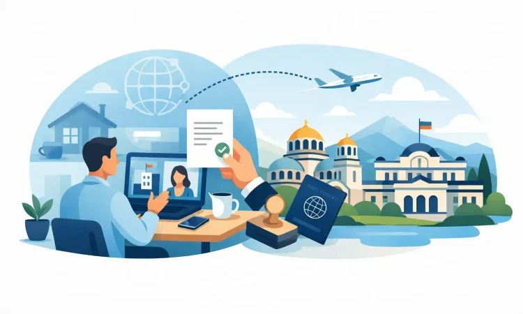 Registrare azienda bulgara senza viaggio