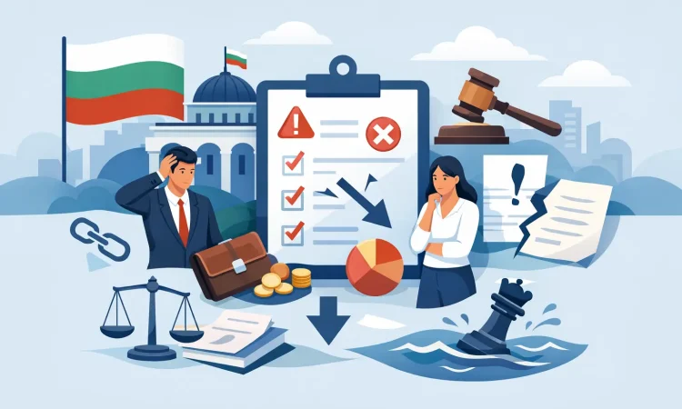 7 errori società bulgara da evitare