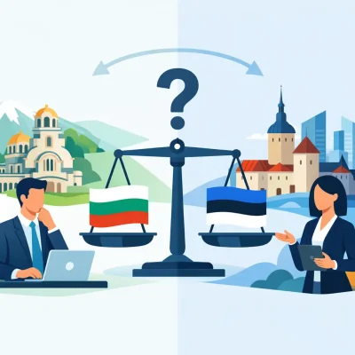 Società bulgara o estone: quale conviene?