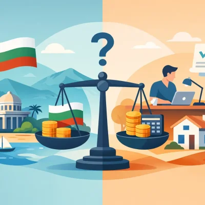 Società bulgara o forfettario: cosa conviene