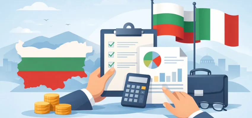 Supporto fiscale Bulgaria italiano: cosa serve