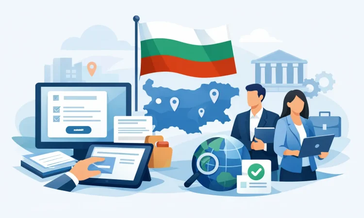 Come registrare un'impresa bulgara online
