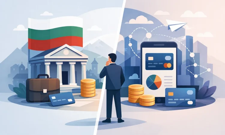 Conto business bulgaro o fintech: cosa scegliere