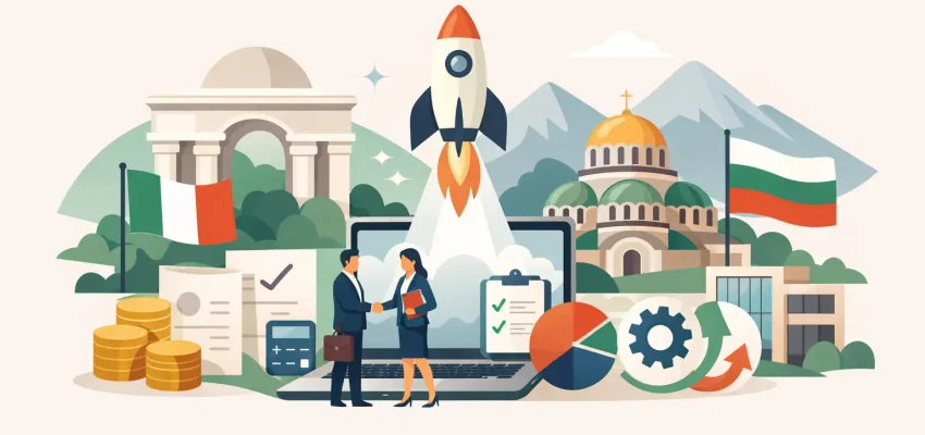 Startup italiana Bulgaria: società, fisco e operatività