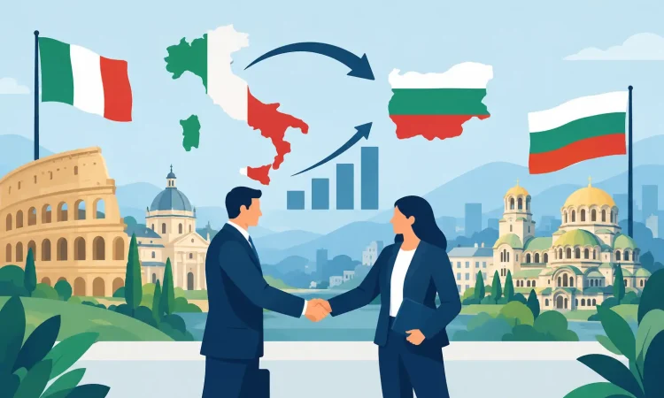 Trend espansione imprese italiane in Bulgaria